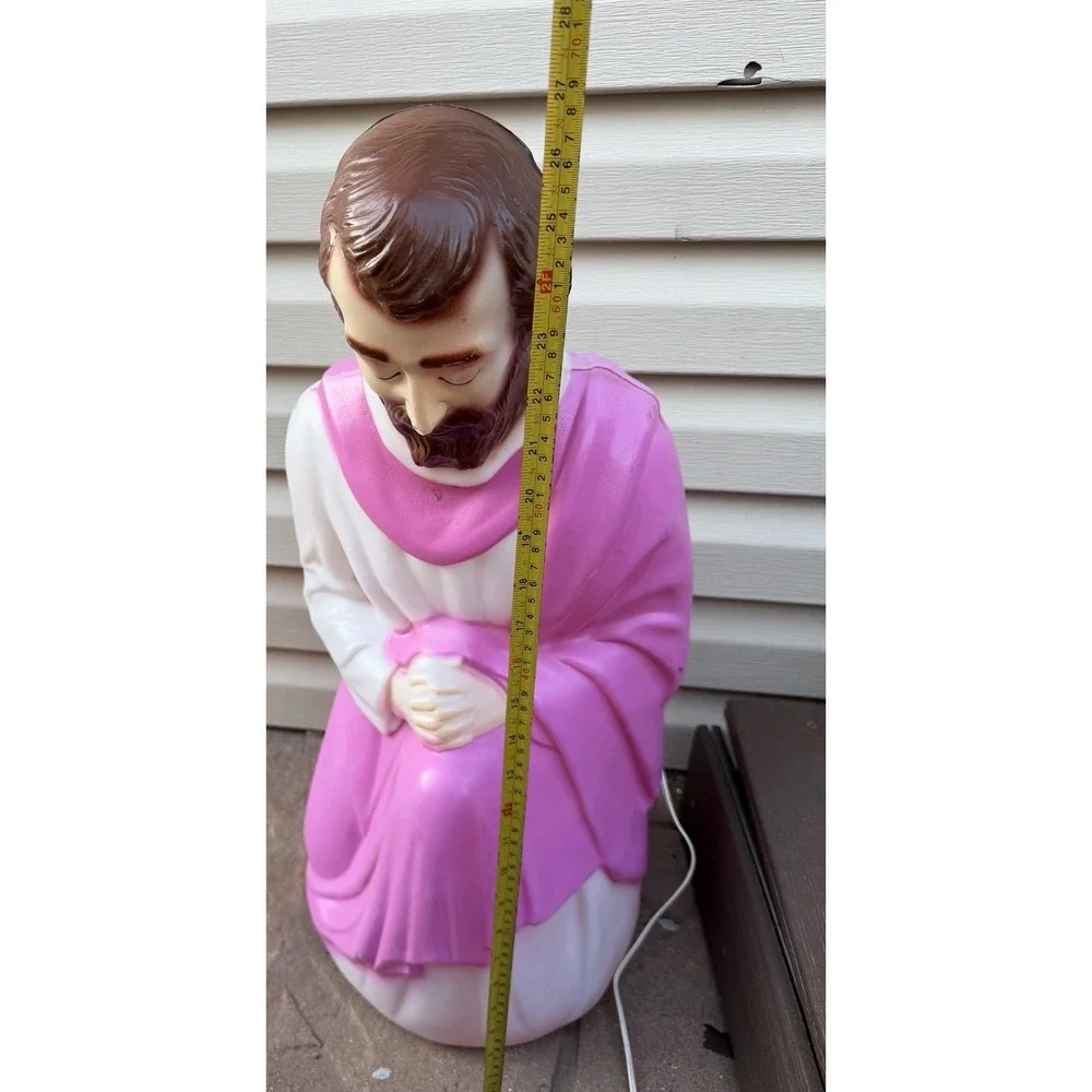 Vtg Empire Plastic Nativity Joseph 27